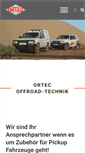 Mobile Screenshot of offroadtechnik.de